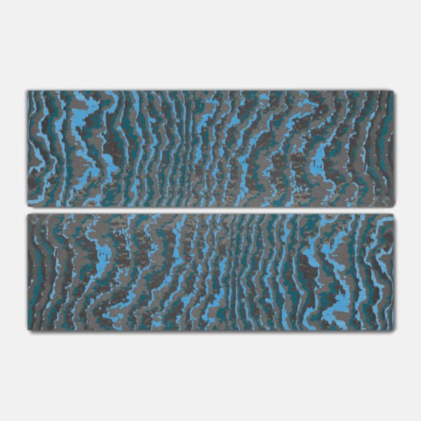 CARBON FIBER CROSSCUT knife scales Fatcarbon® Materials