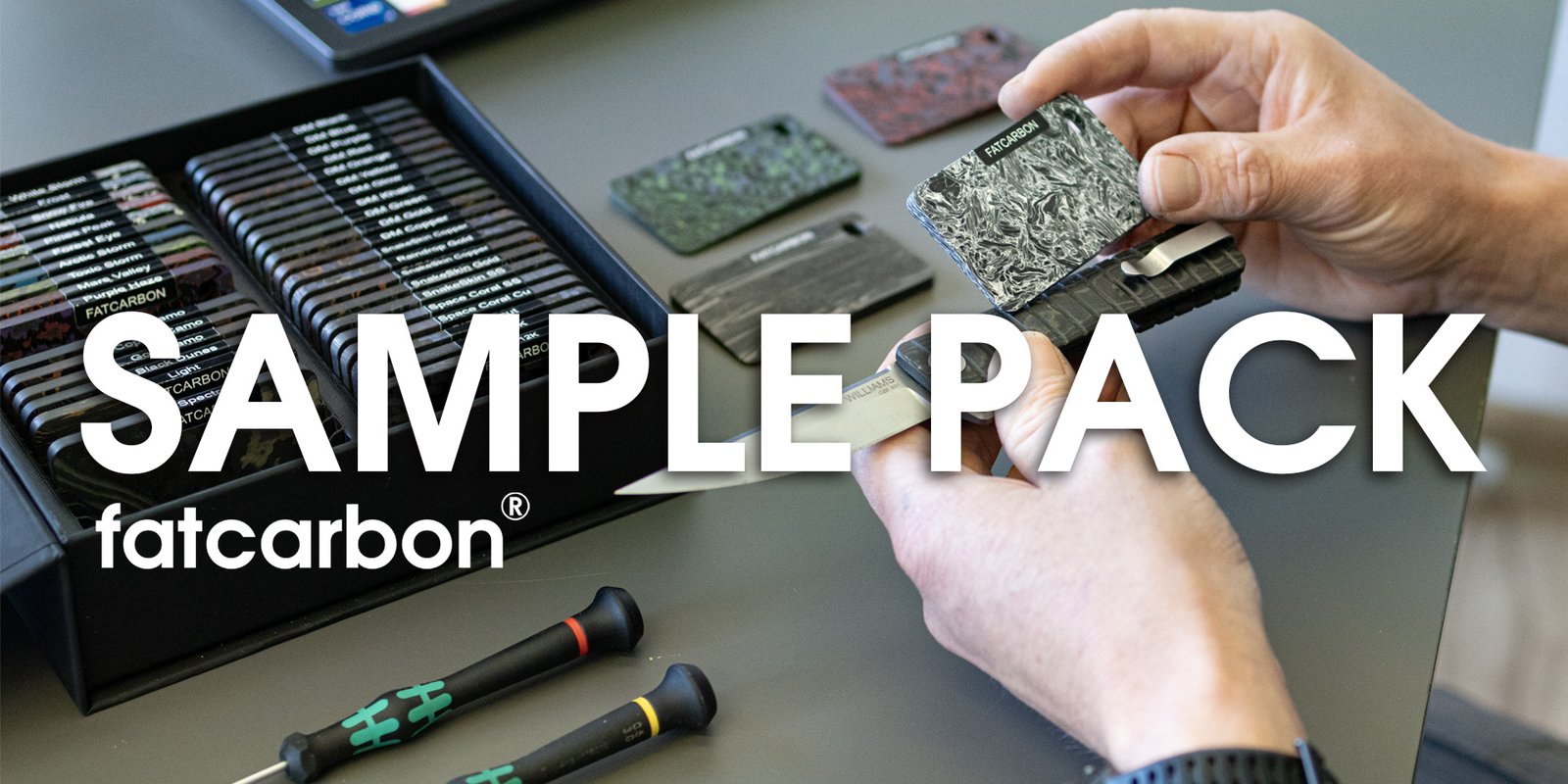 sample pack of fatcarbon
