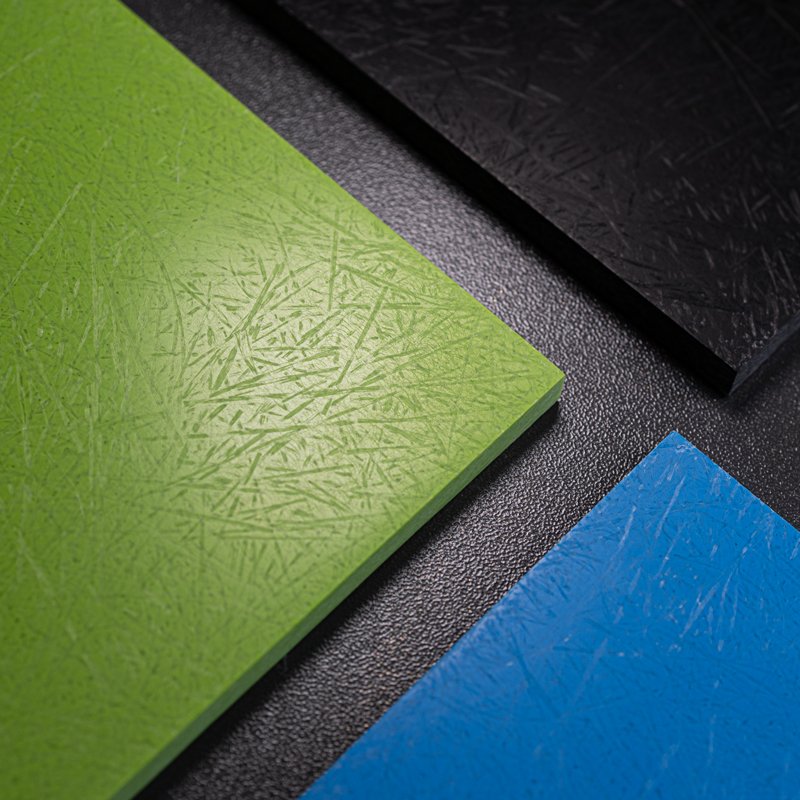 fatcarbon glass in green, spring green glass composite