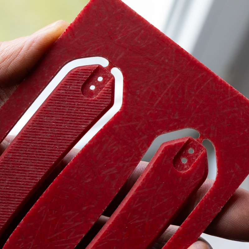 fatcarbon glass pulse red