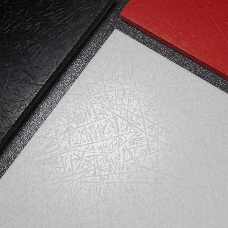 Fatcarbon Glass moon - white glass fiber composite